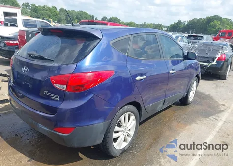 2013 Hyundai Tucson Limited из США, поврежденный, VIN KM8JU3AC4DU684497
